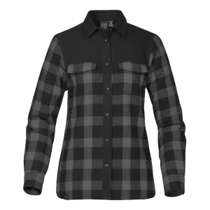 C1864W Womens Thermal Long Sleeve Flannel Shirt
