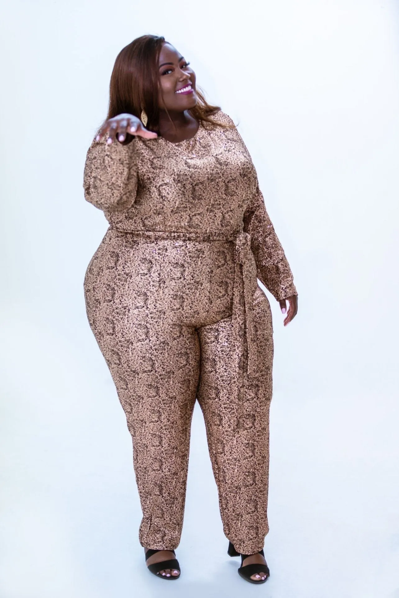Callie Shine Jumpsuit