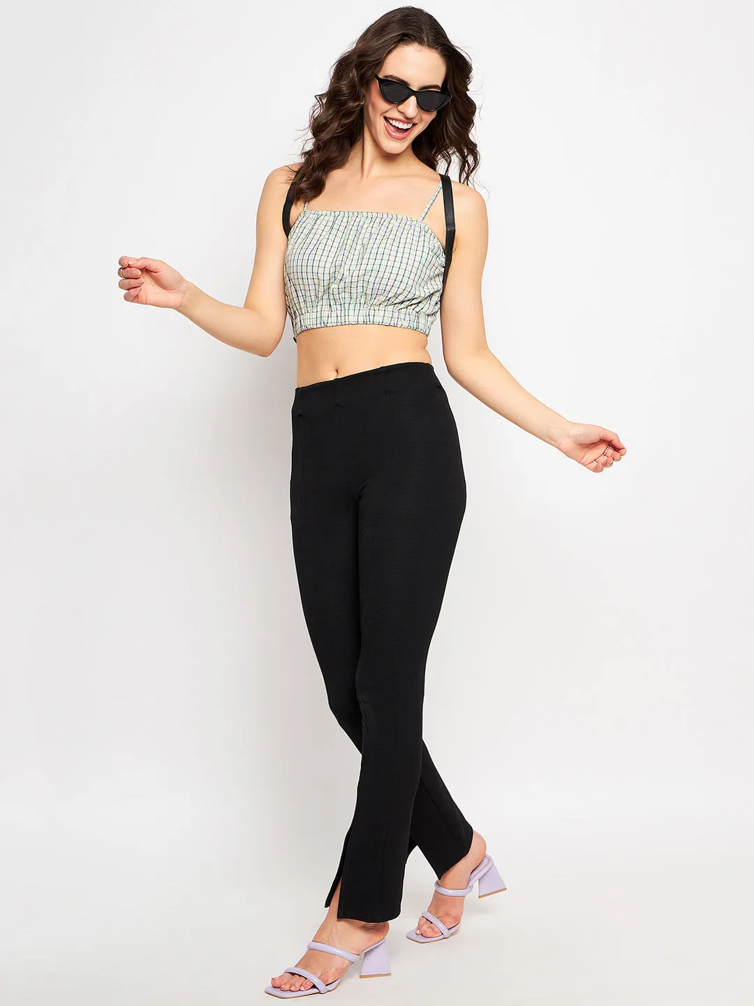 Camla Barcelona Green Top