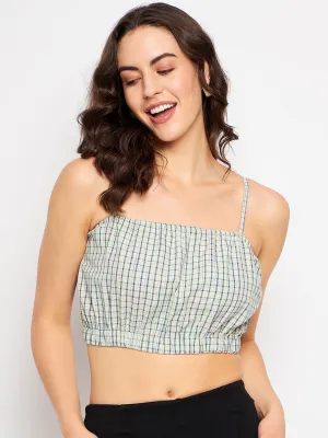 Camla Barcelona Green Top