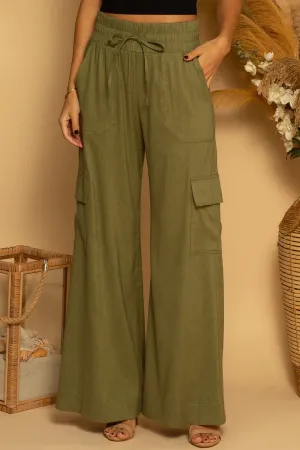 Cargo Linen Pant