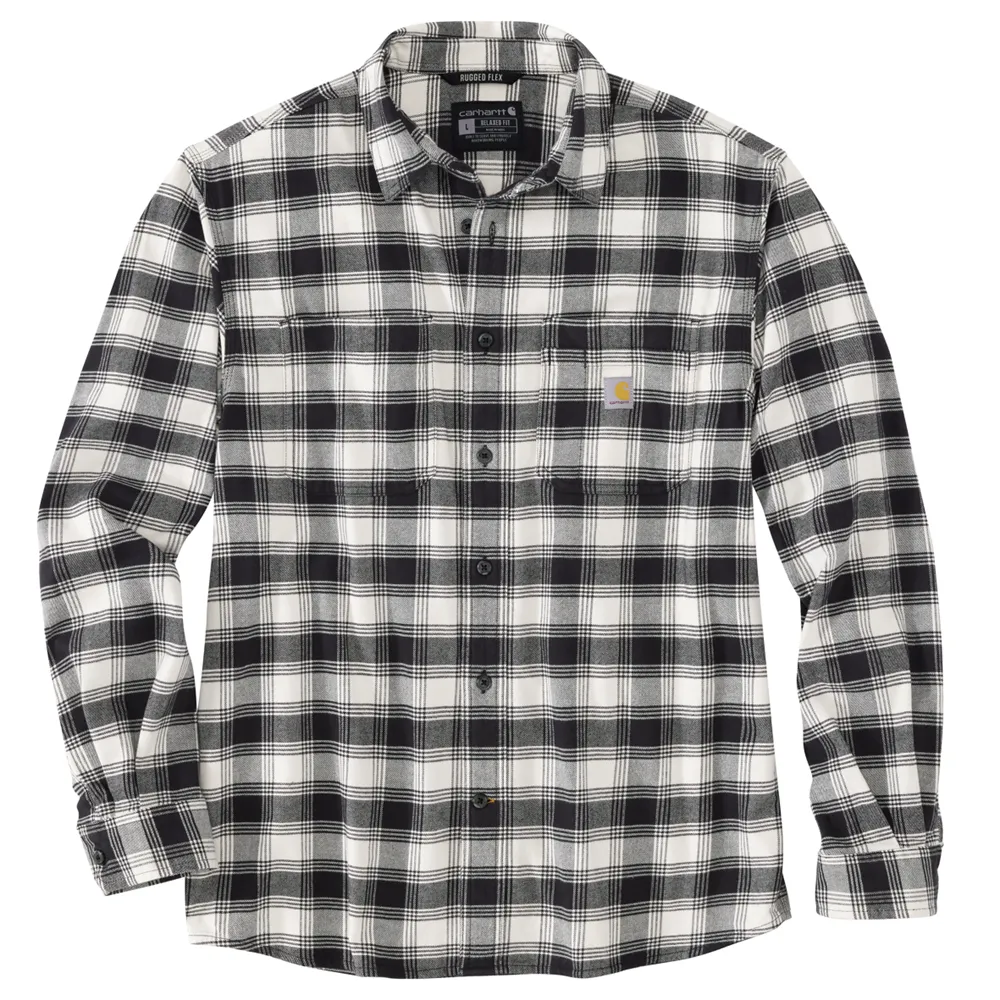Carhartt 105945 Rugged Flex Relaxed Fit Plaid shirt
