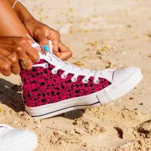 Cats Pink High Tops