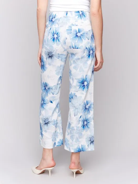Celestial Printed Cropped Pant