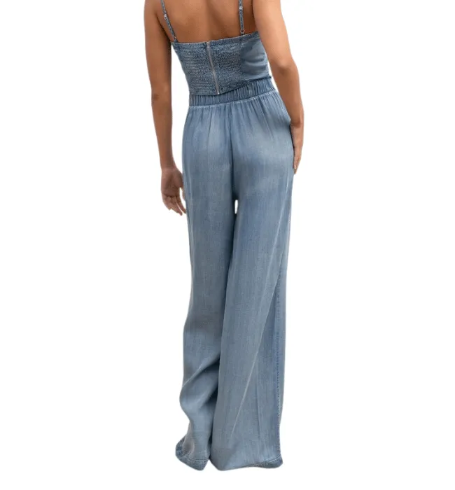Chambray Pants
