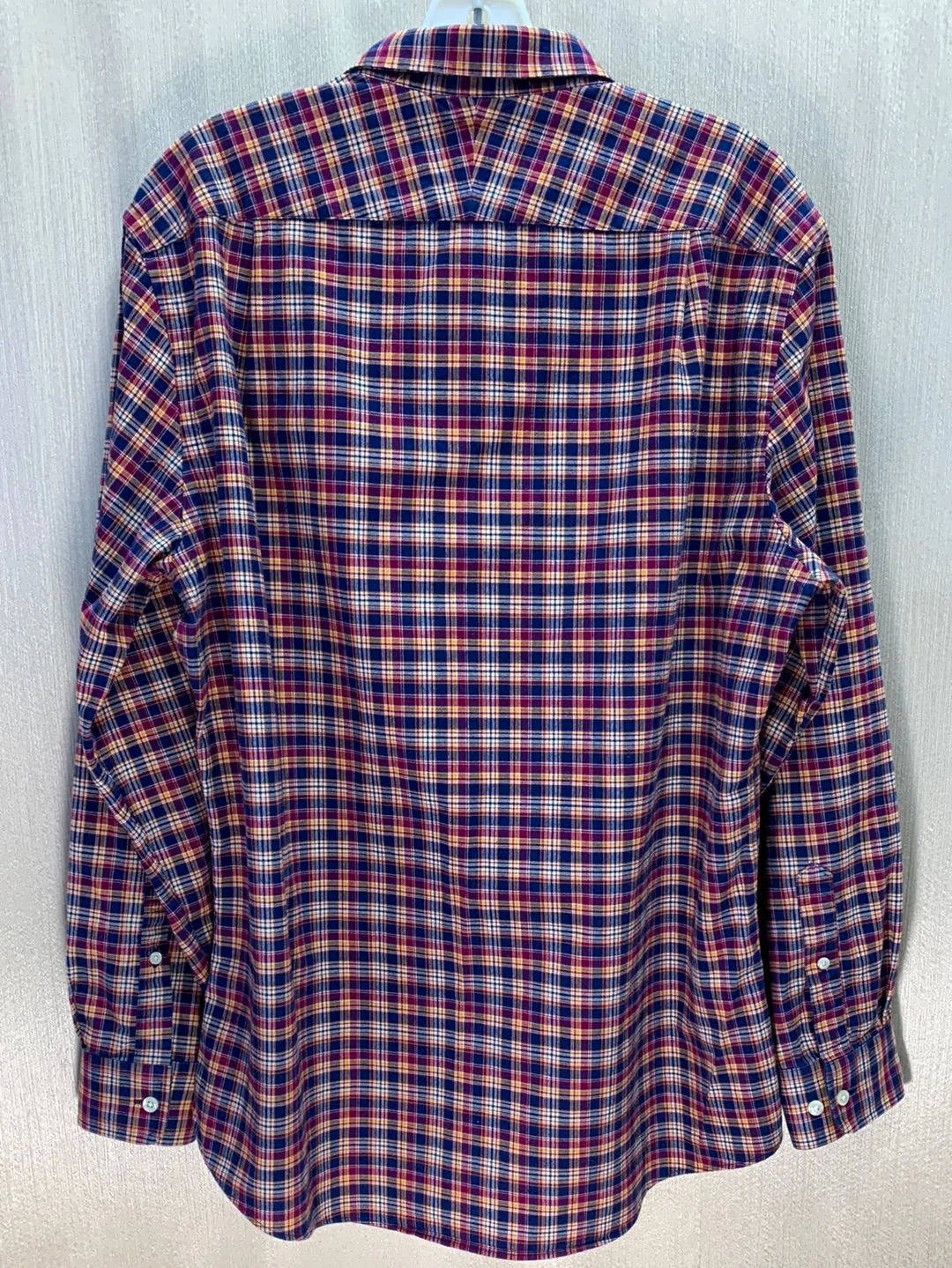 CHARLES TYRWHITT Weekend Plaid Button Down Slim Fit Flannel Shirt - L
