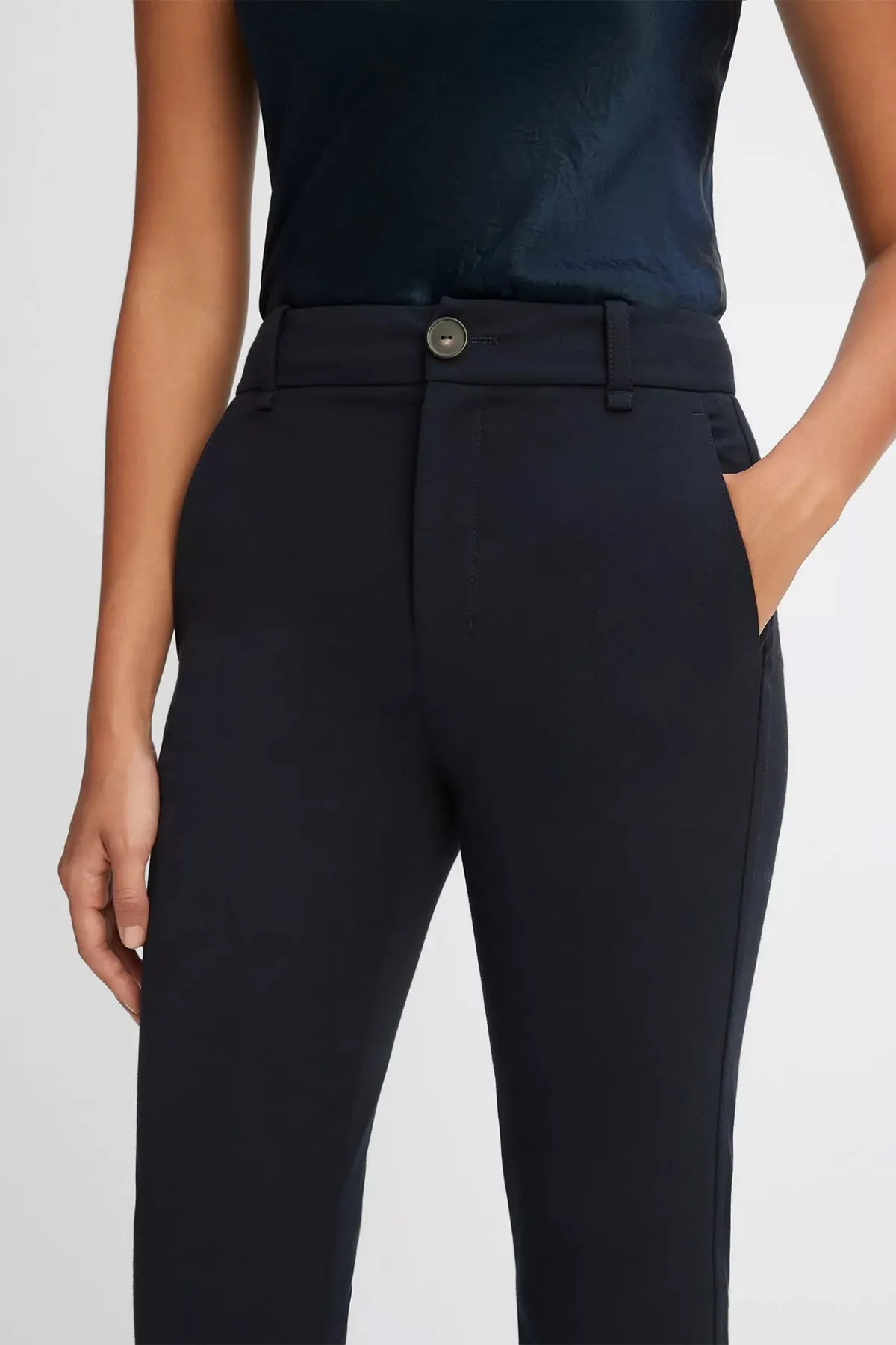 Cigarette Trouser in Coastal Blue