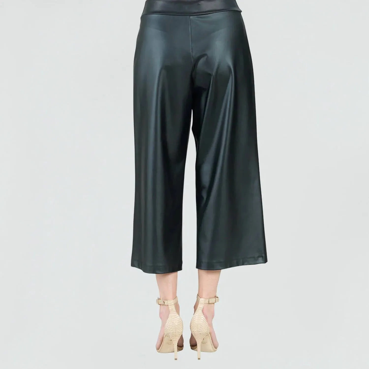 Clara Sun Woo - Liquid Leather Gaucho Pant