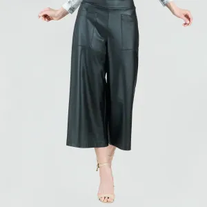 Clara Sun Woo - Liquid Leather Gaucho Pant