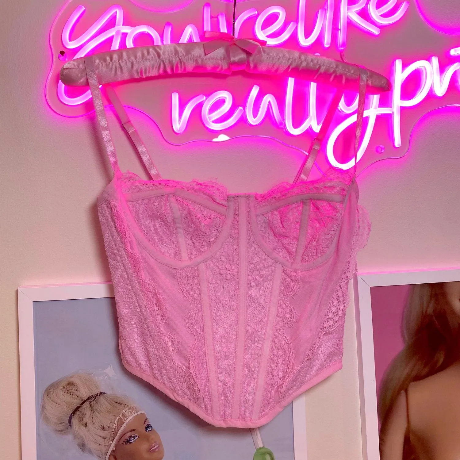 Clementine Pink Corset Top