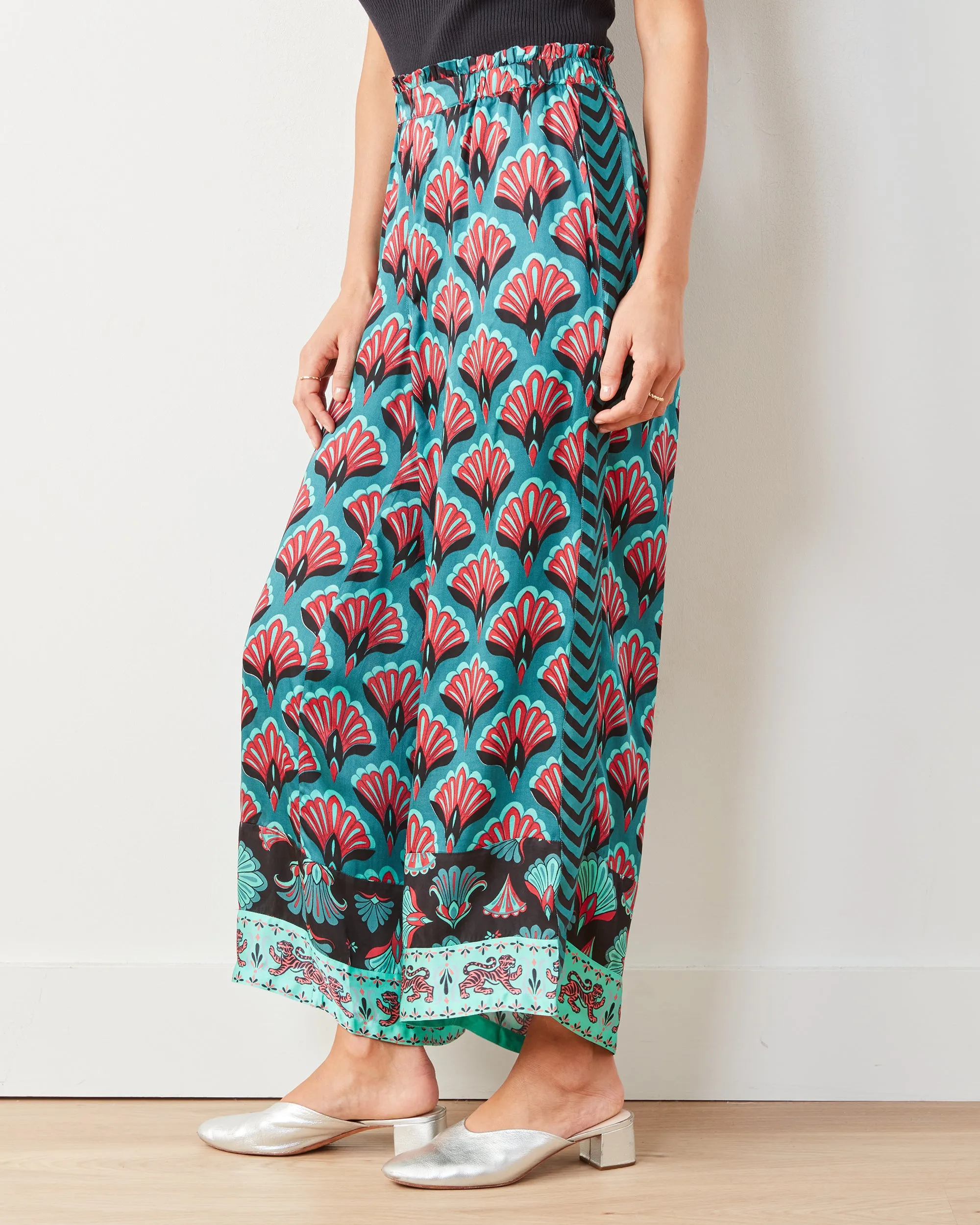 Cocktail Hour - Daylight Duster & Pants Set - Gatsby Green