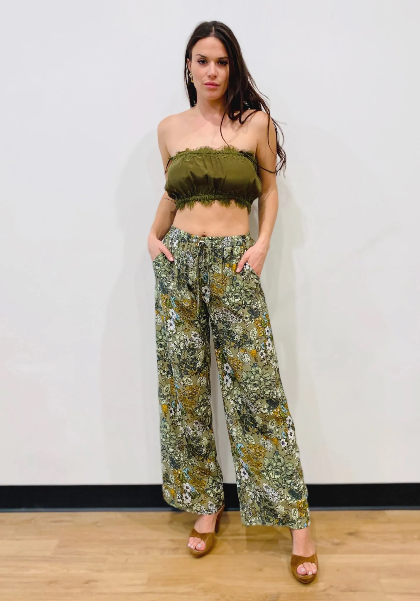 Coco Bandeau Dark Olive