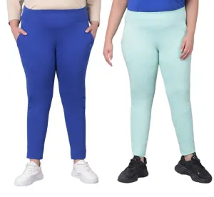 Comfort Lady Plus Size Lounger Pants Pack of 2
