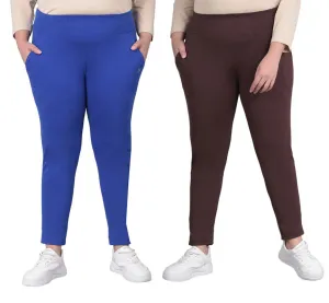Comfort Lady Plus Size Lounger Pants Pack of 2