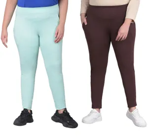 Comfort Lady Plus Size Lounger Pants Pack of 2