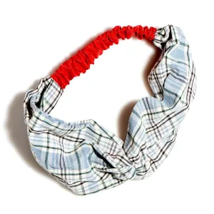 Cottage Collection Twise Headwrap - Meadow Plaid