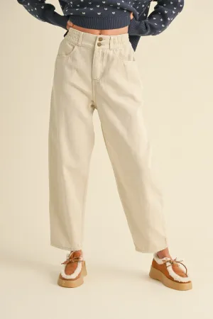 Cotton Barrel Pant