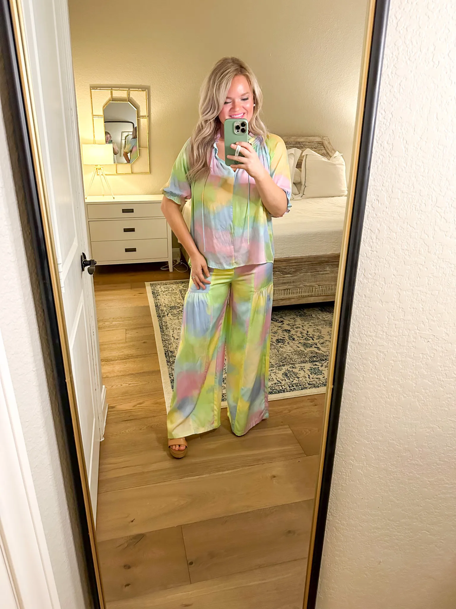 Cotton Candy Print Pants