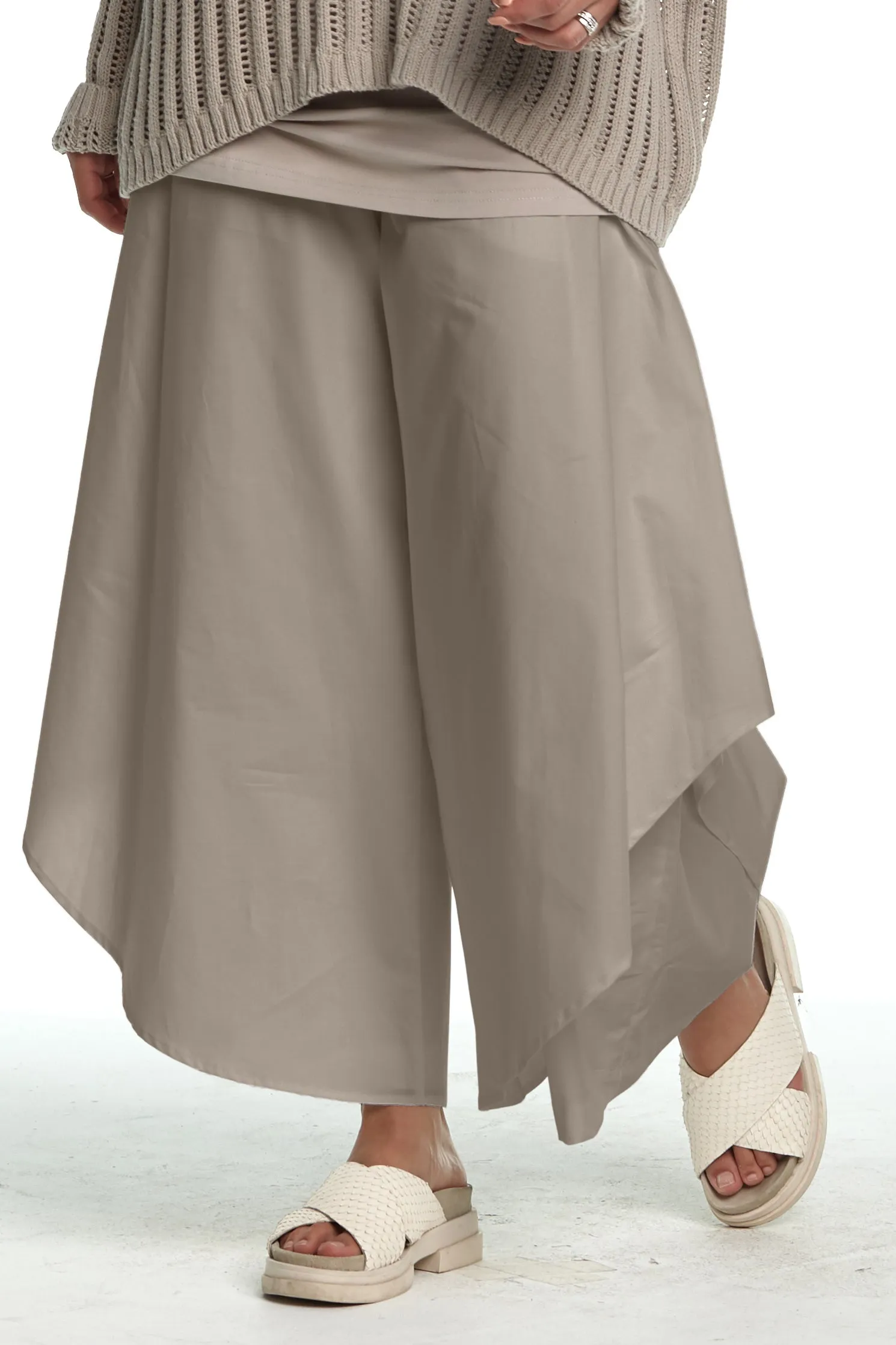 Cotton Cool Gaucho Pants