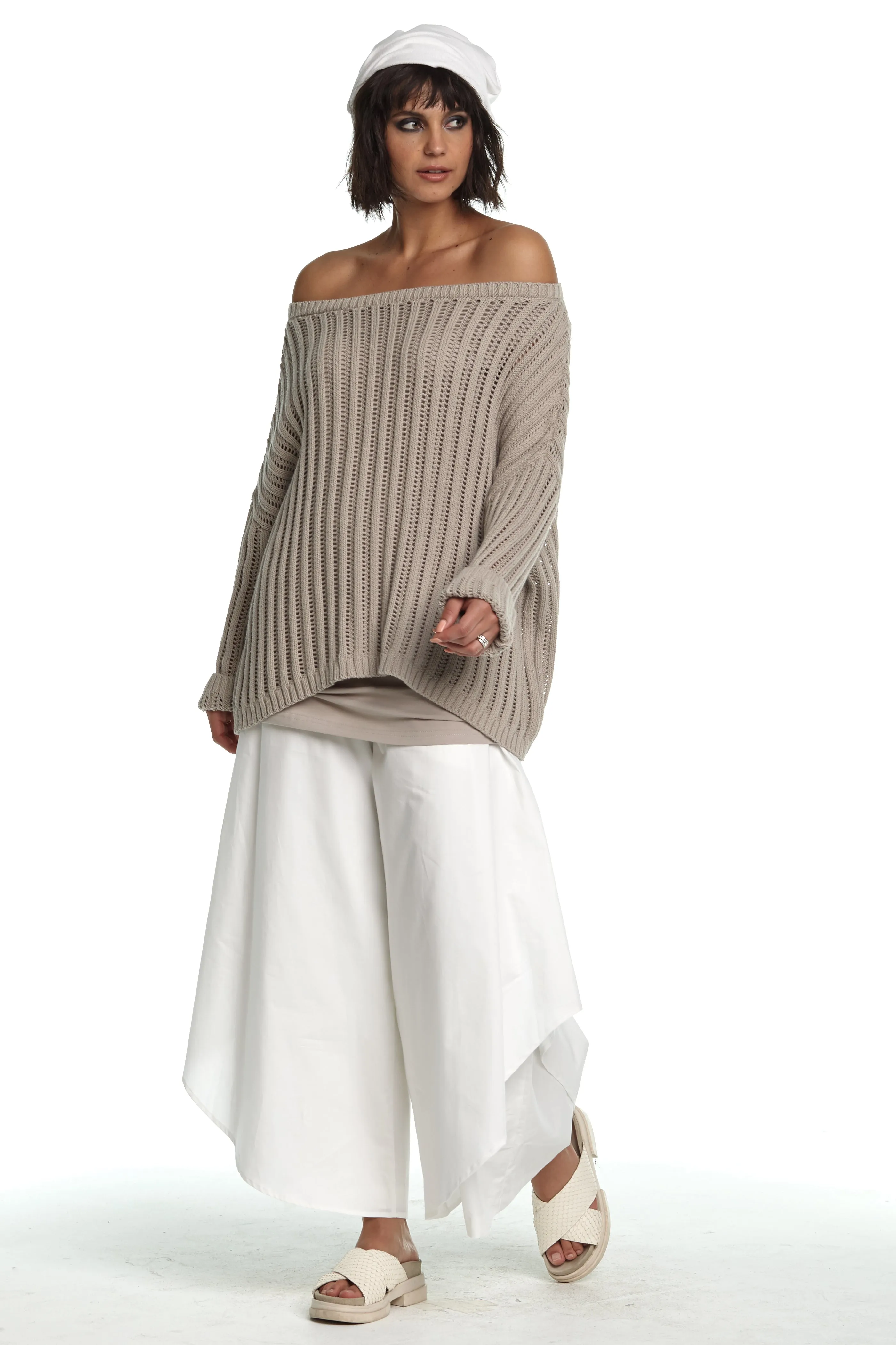 Cotton Cool Gaucho Pants
