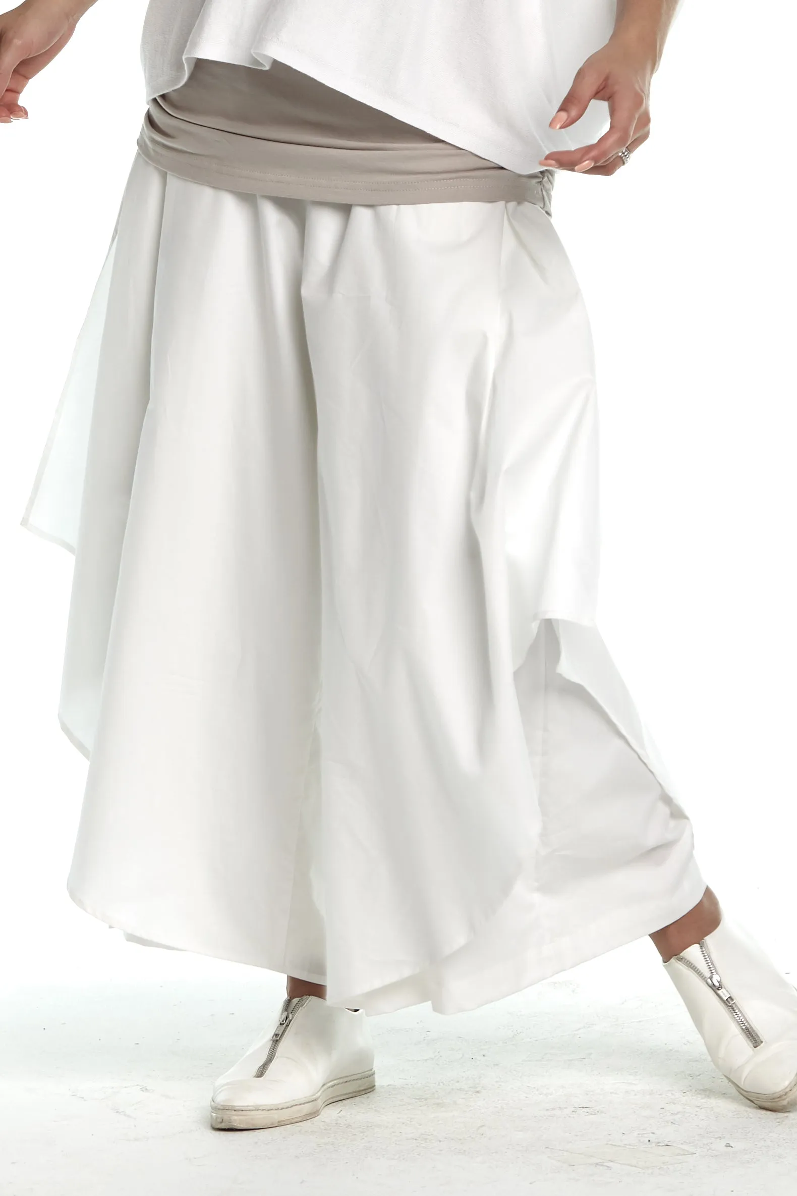 Cotton Cool Gaucho Pants