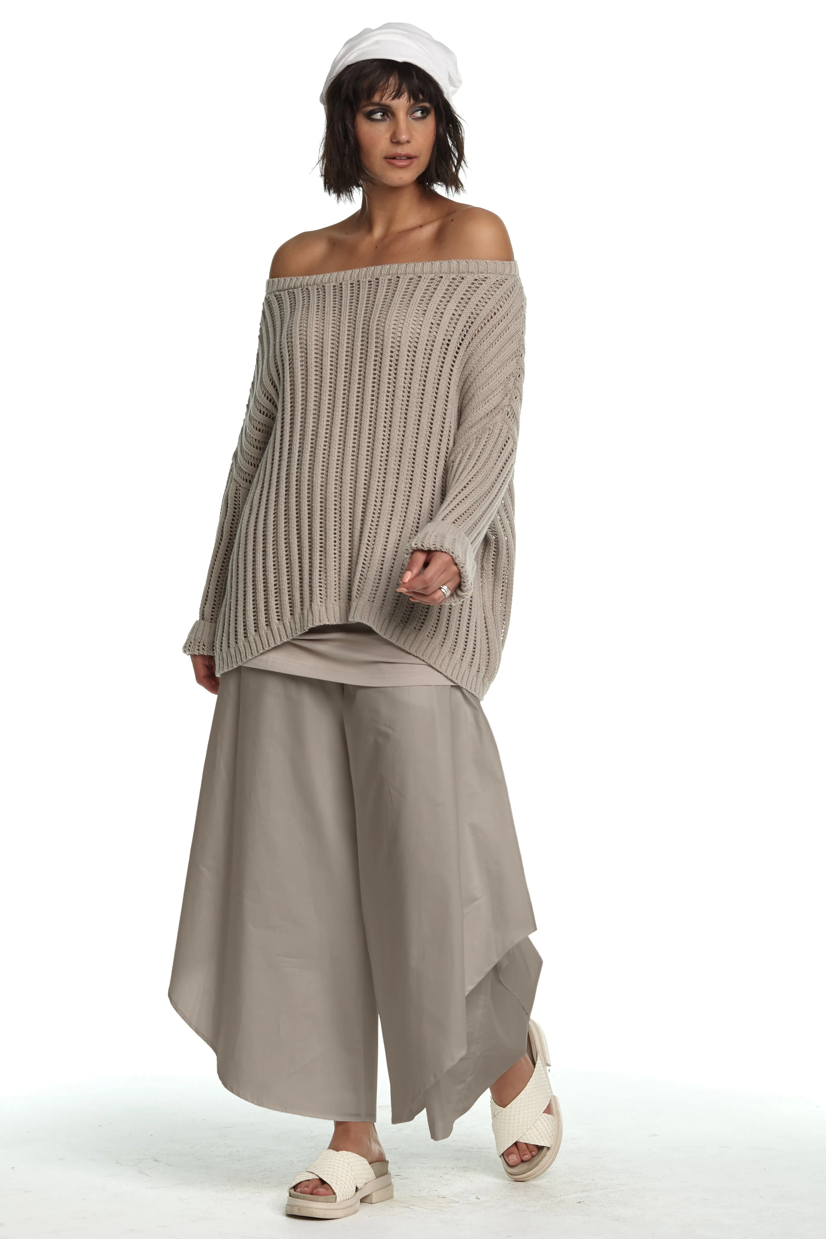 Cotton Cool Gaucho Pants