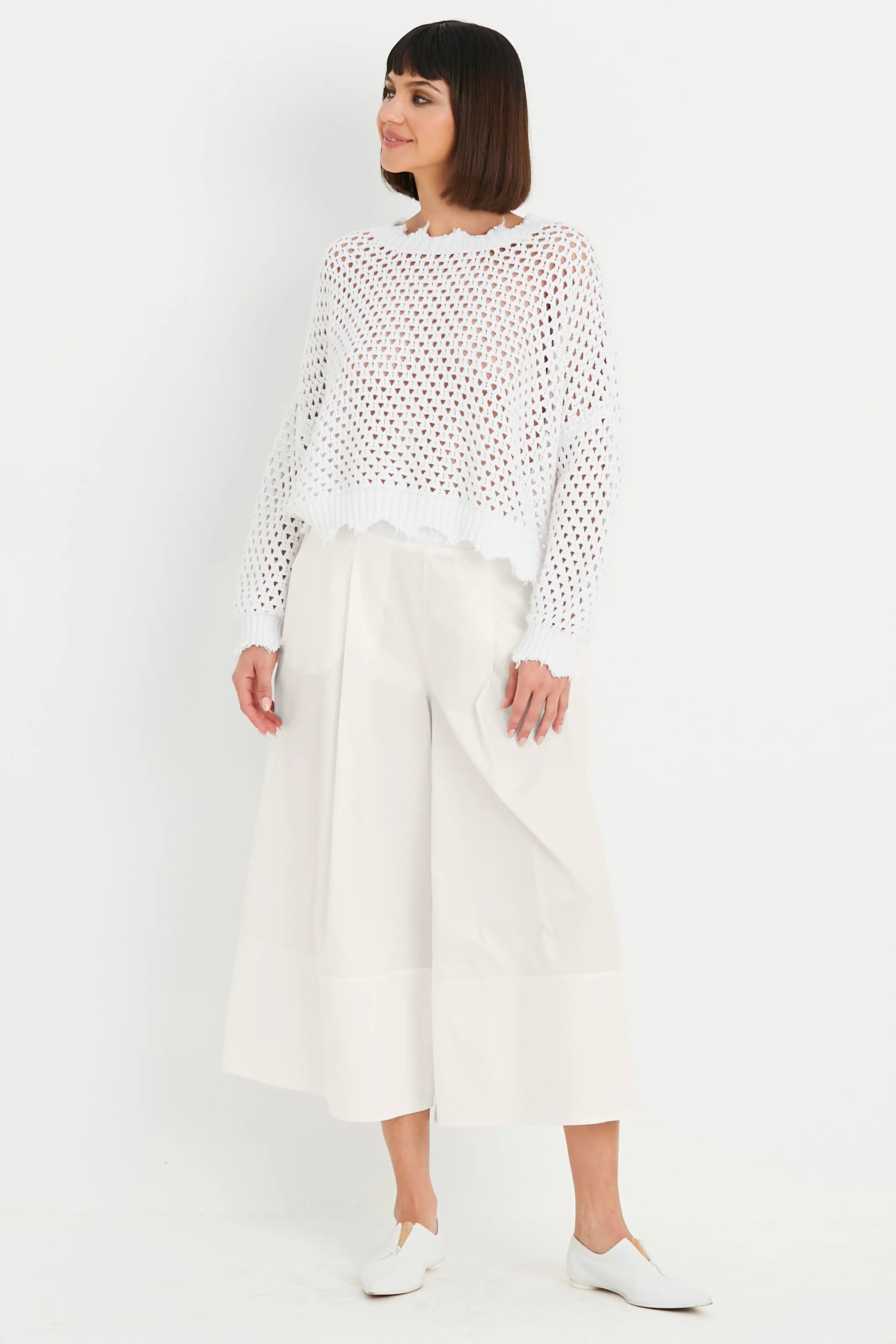 Cotton Gaucho Pants