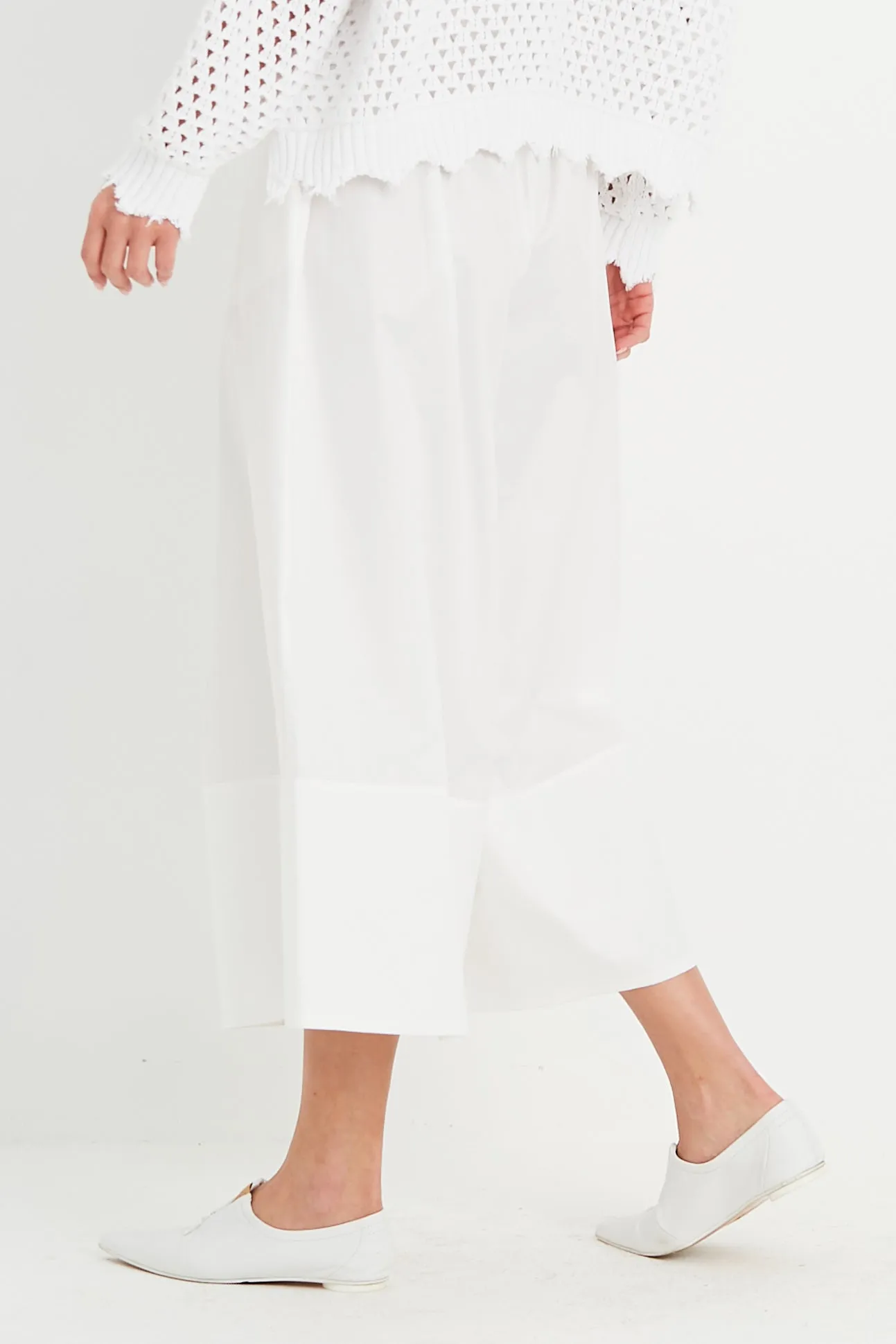 Cotton Gaucho Pants