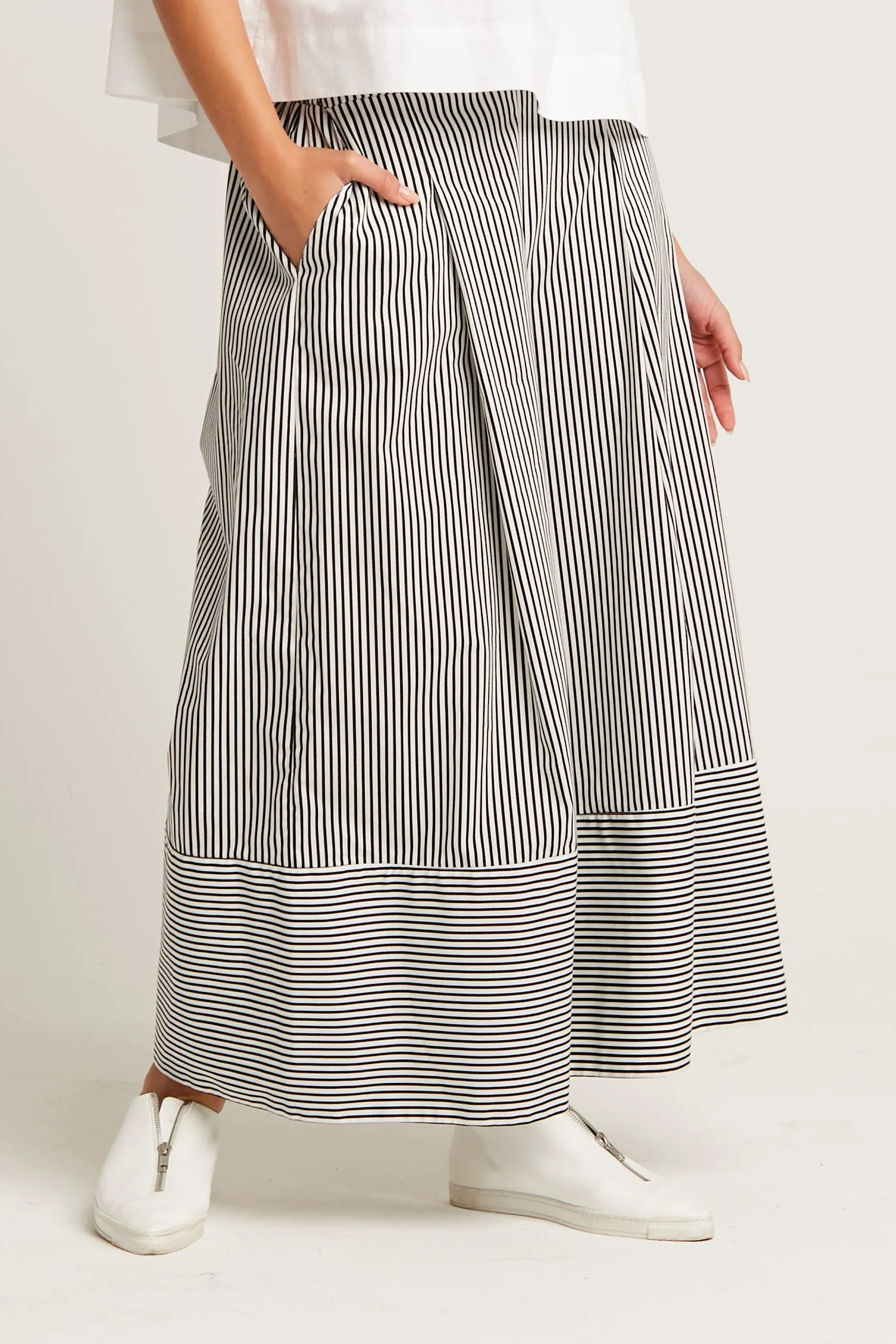 Cotton Gaucho Pants
