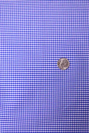 Cotton Gingham - Blue