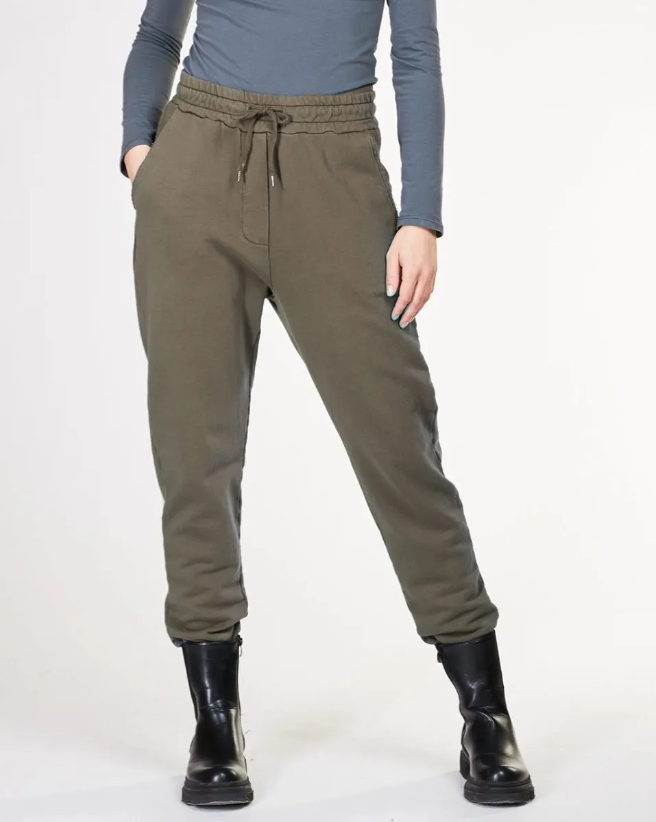 Cotton Raw Pocket Sweatpant