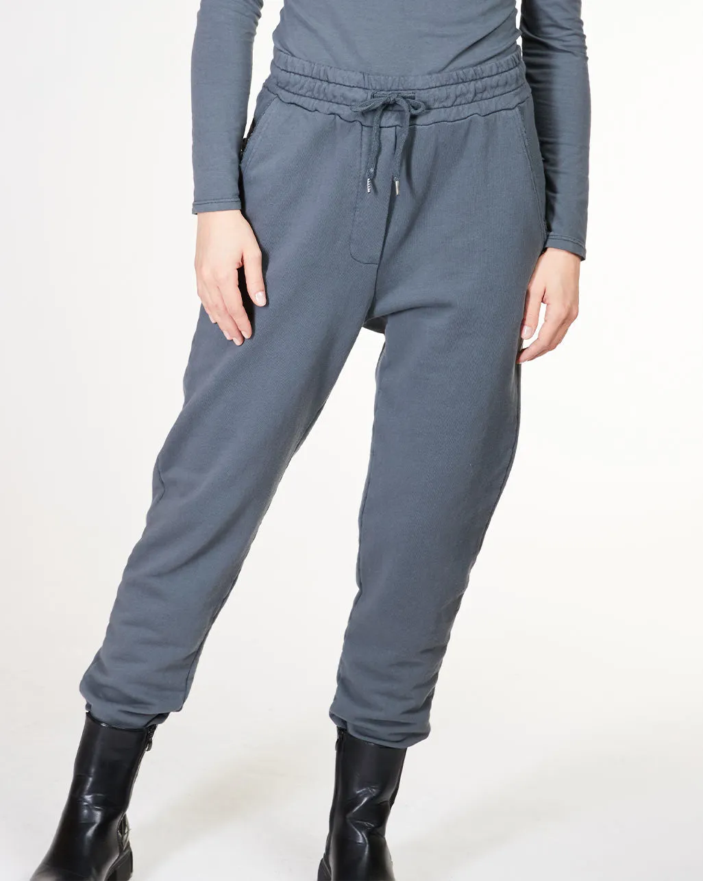 Cotton Raw Pocket Sweatpant