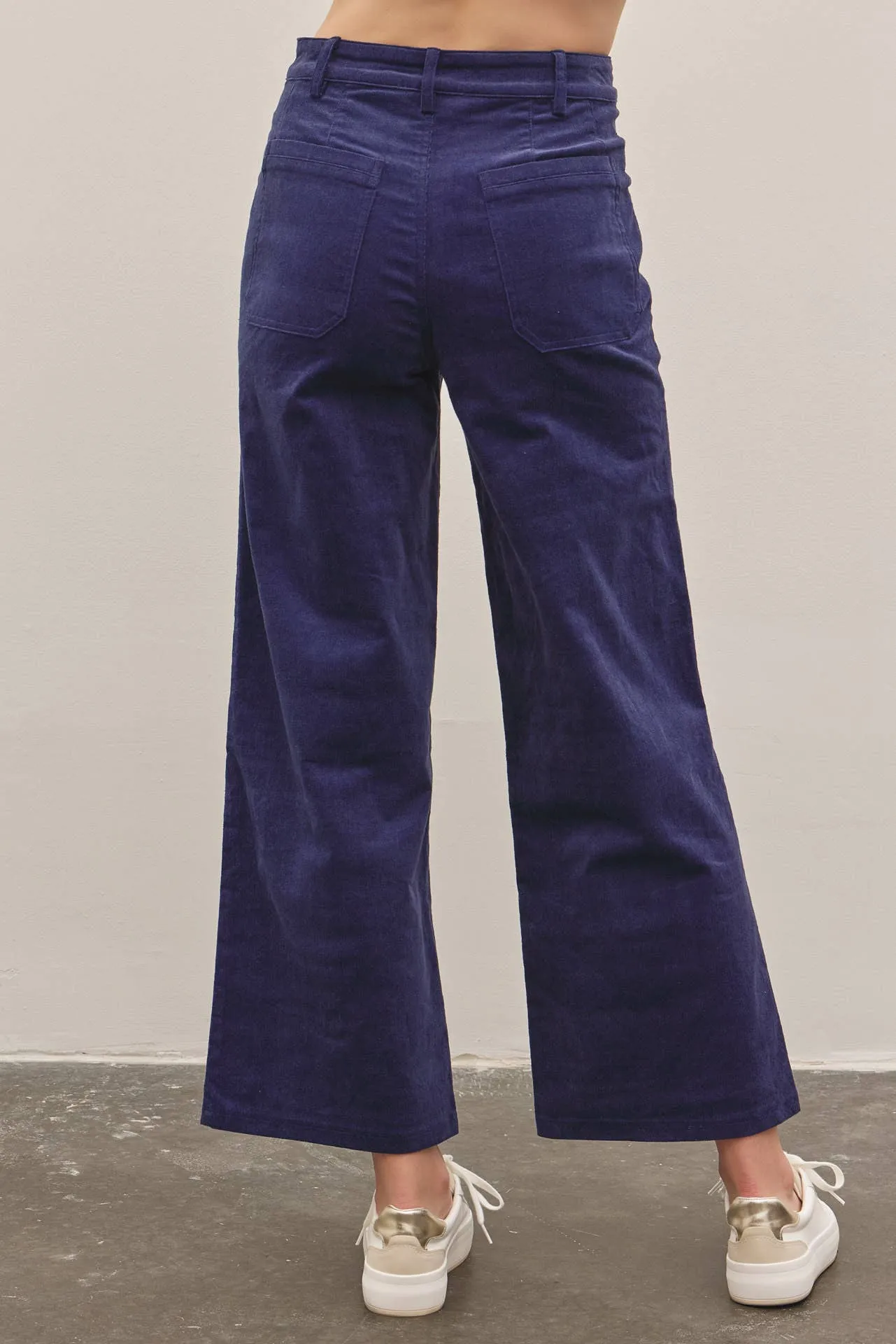 Cozy Chic Wide Leg Corduroy Pants
