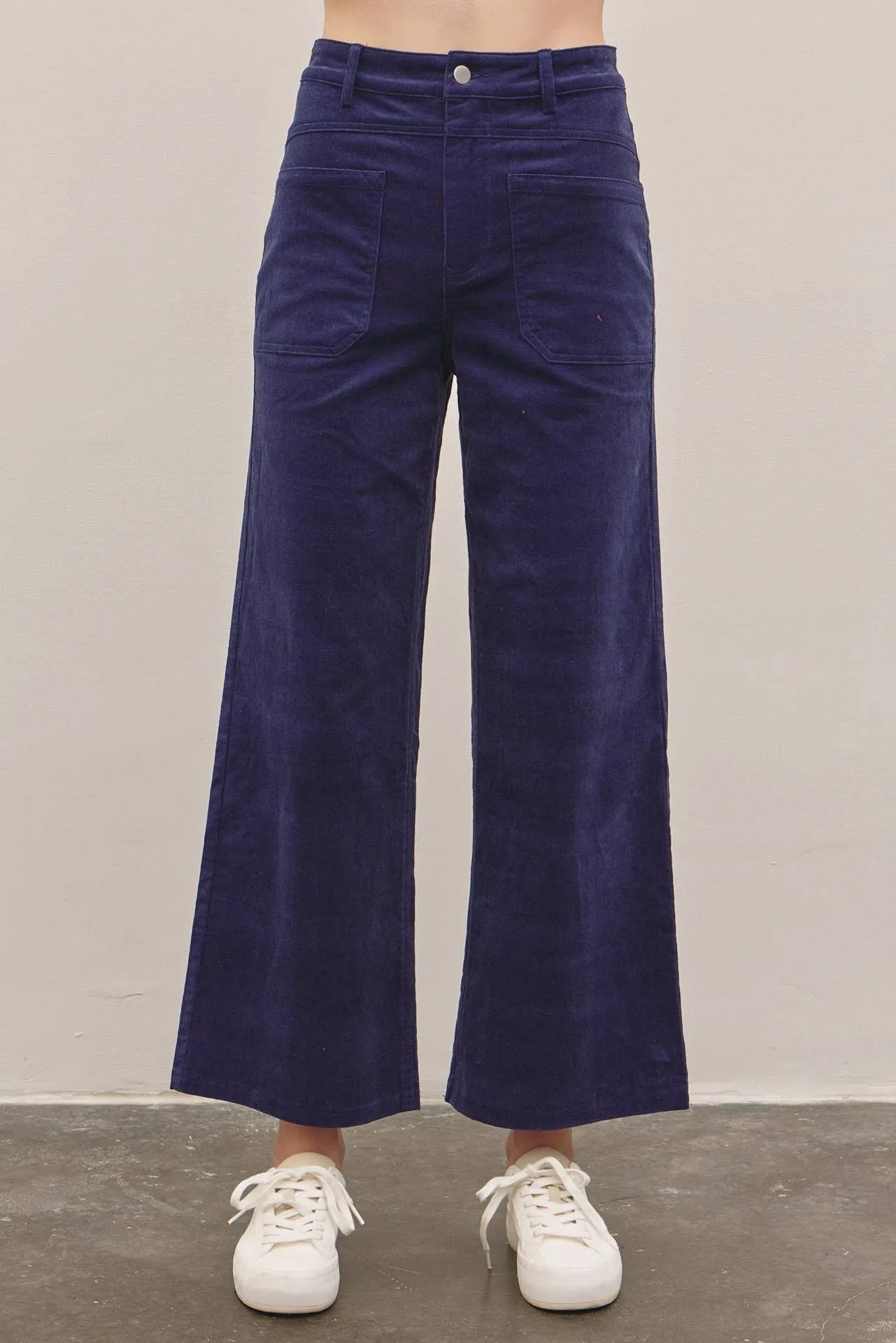 Cozy Chic Wide Leg Corduroy Pants