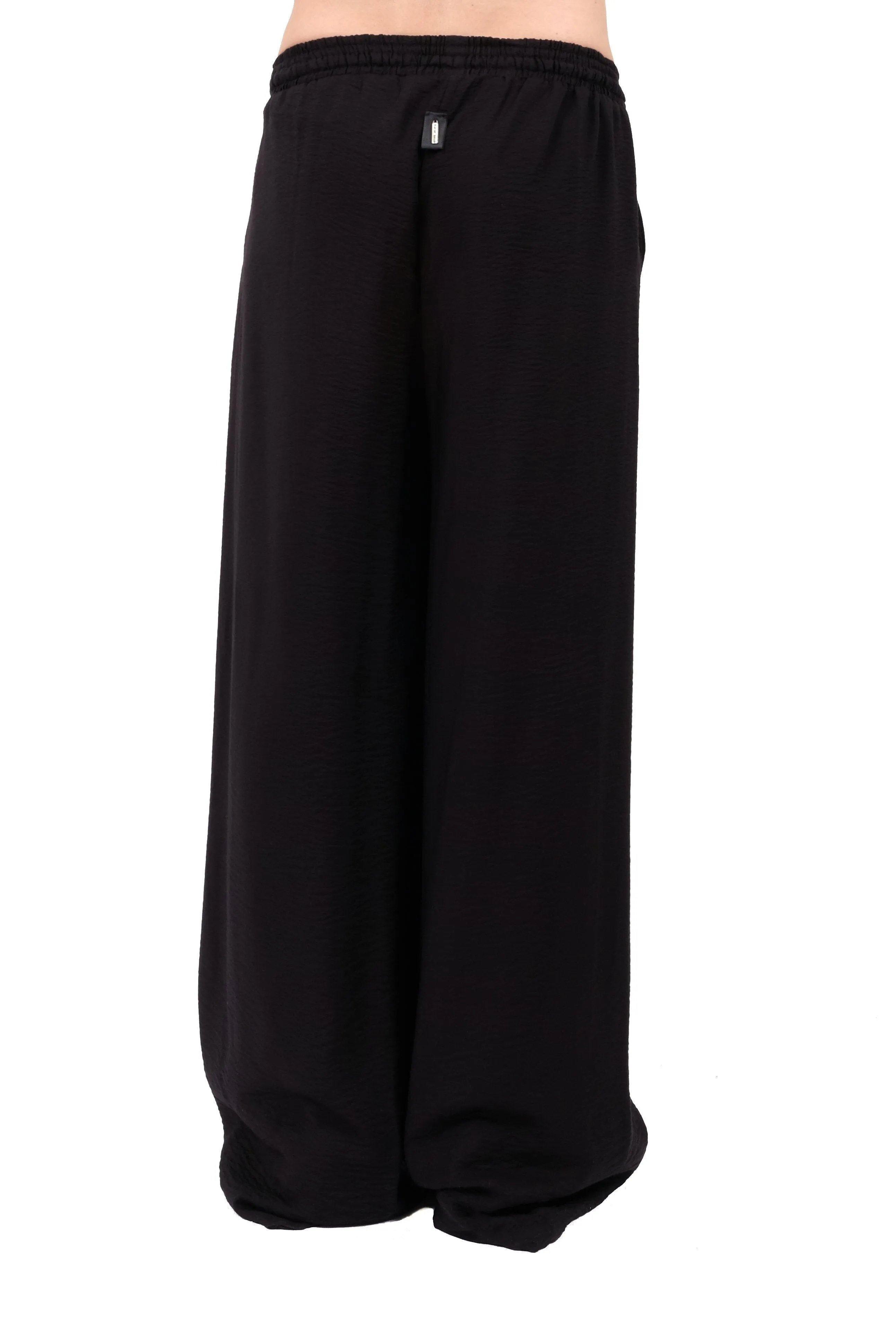 Creased Cotton Pants