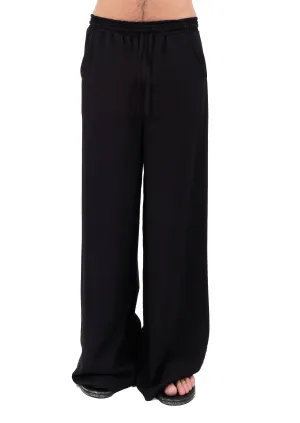 Creased Cotton Pants