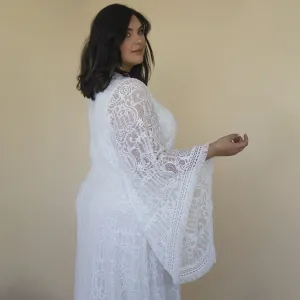 Curvy Kaftan Dress with fringe #1328