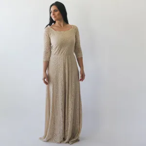 Curvy Off Shoulder Dress #1119