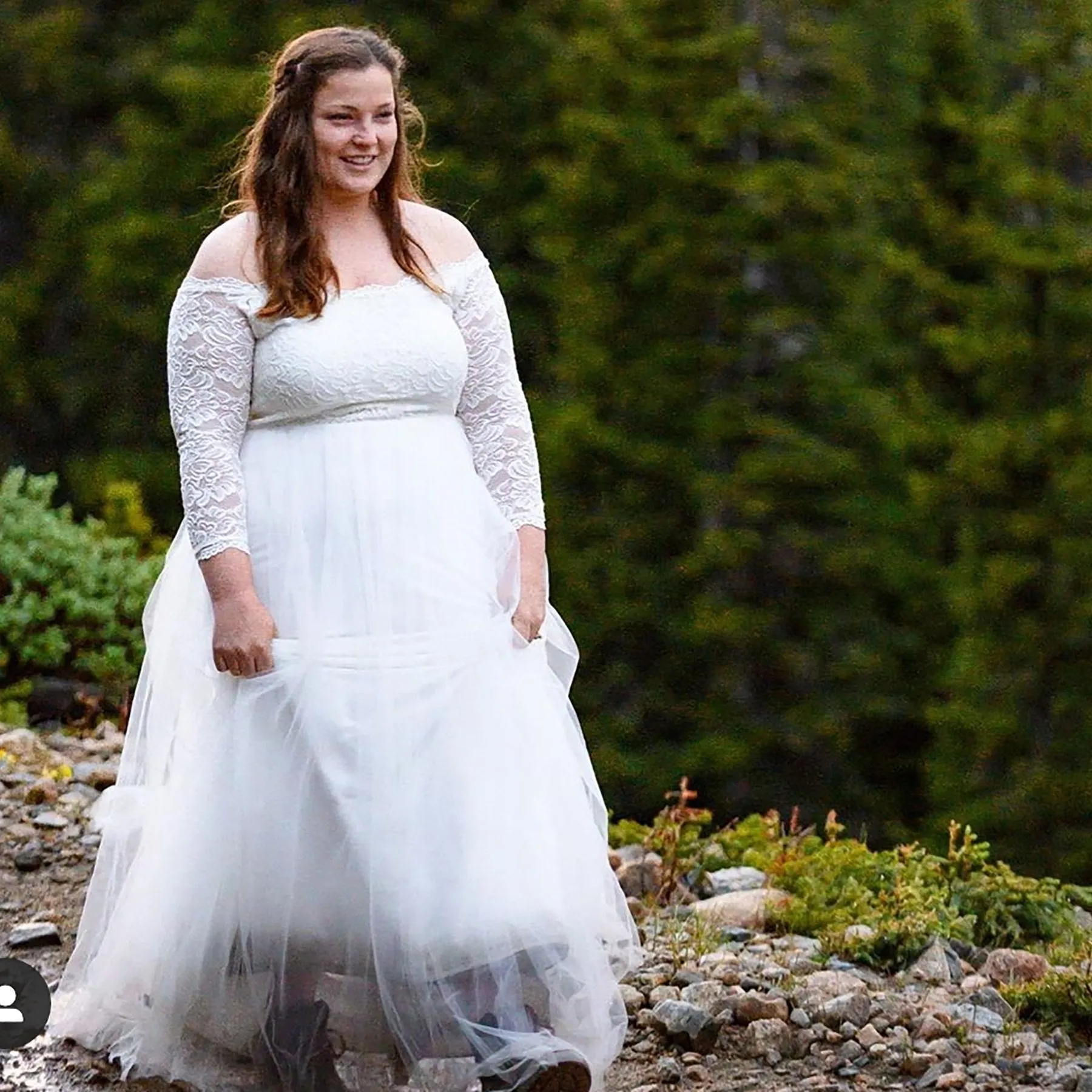 Curvy Train dress #1162