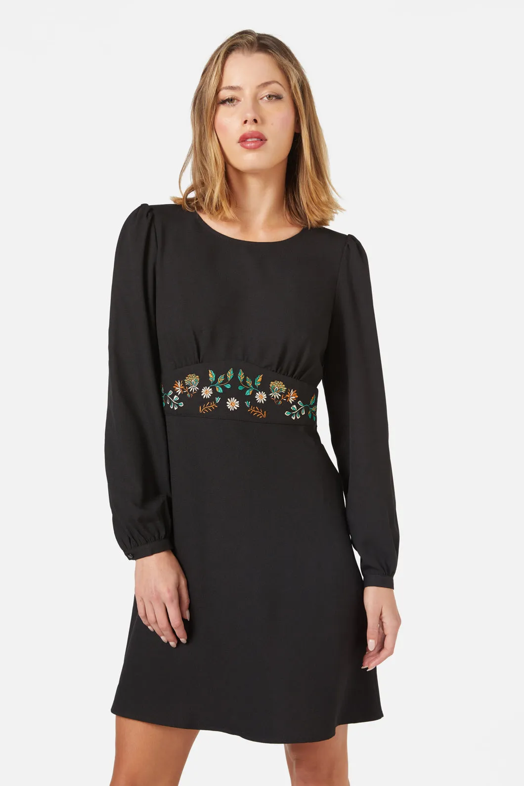 Cynthia Embroidered Dress