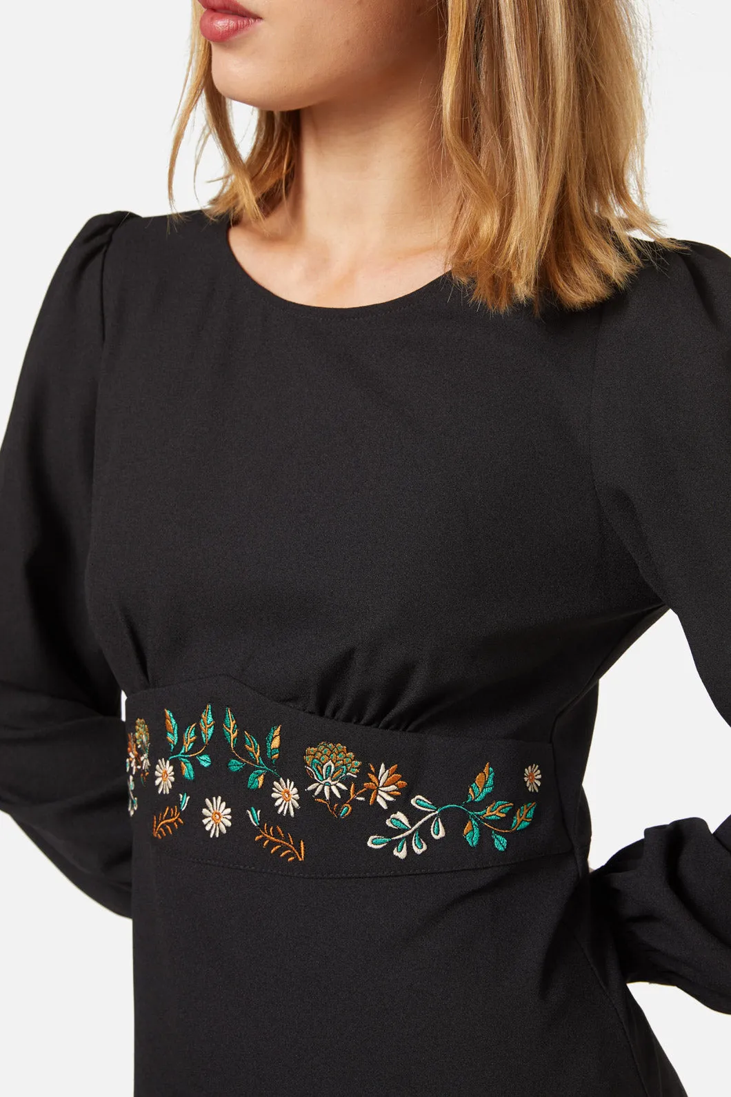 Cynthia Embroidered Dress