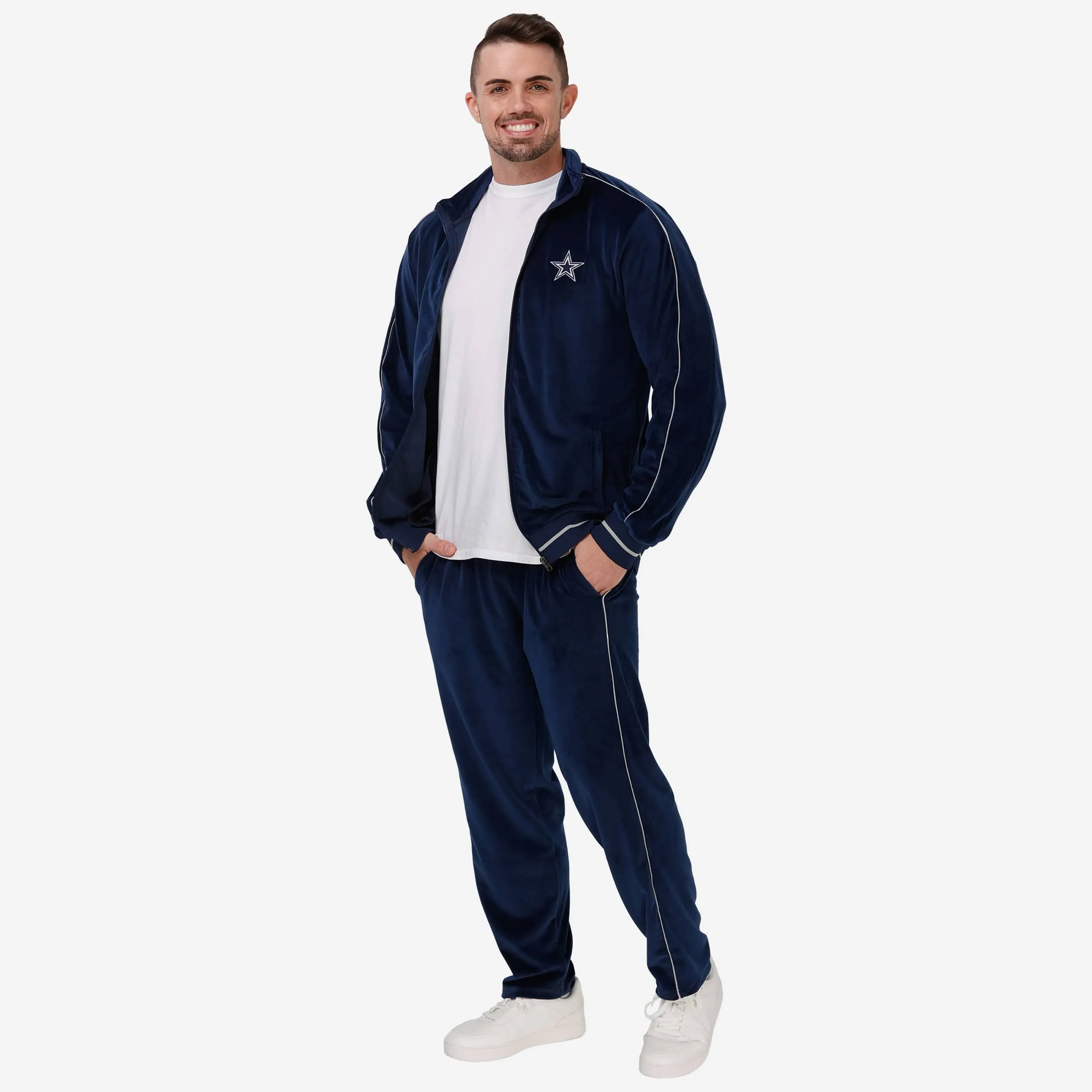 Dallas Cowboys Velour Zip Up Top