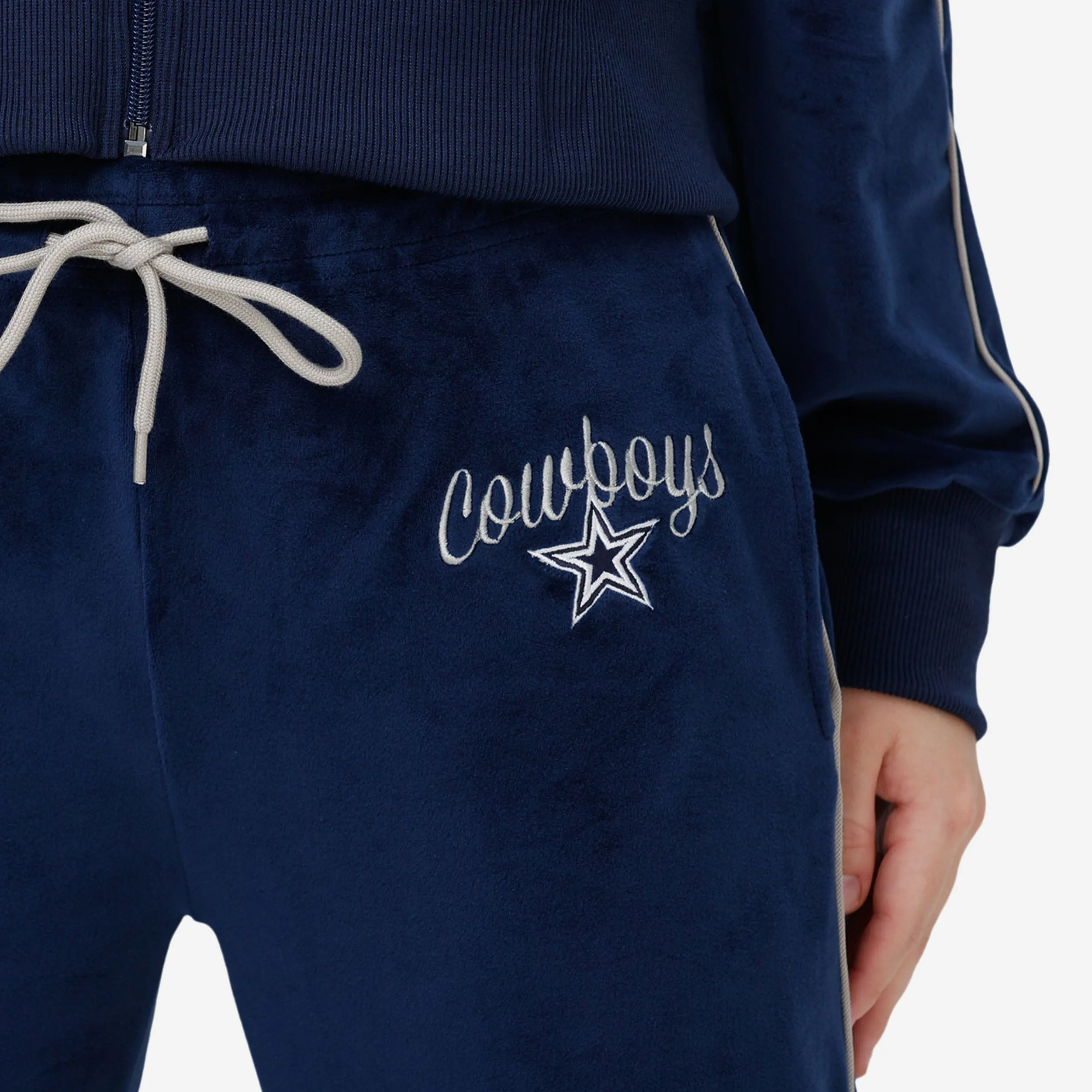 Dallas Cowboys Womens Velour Pants