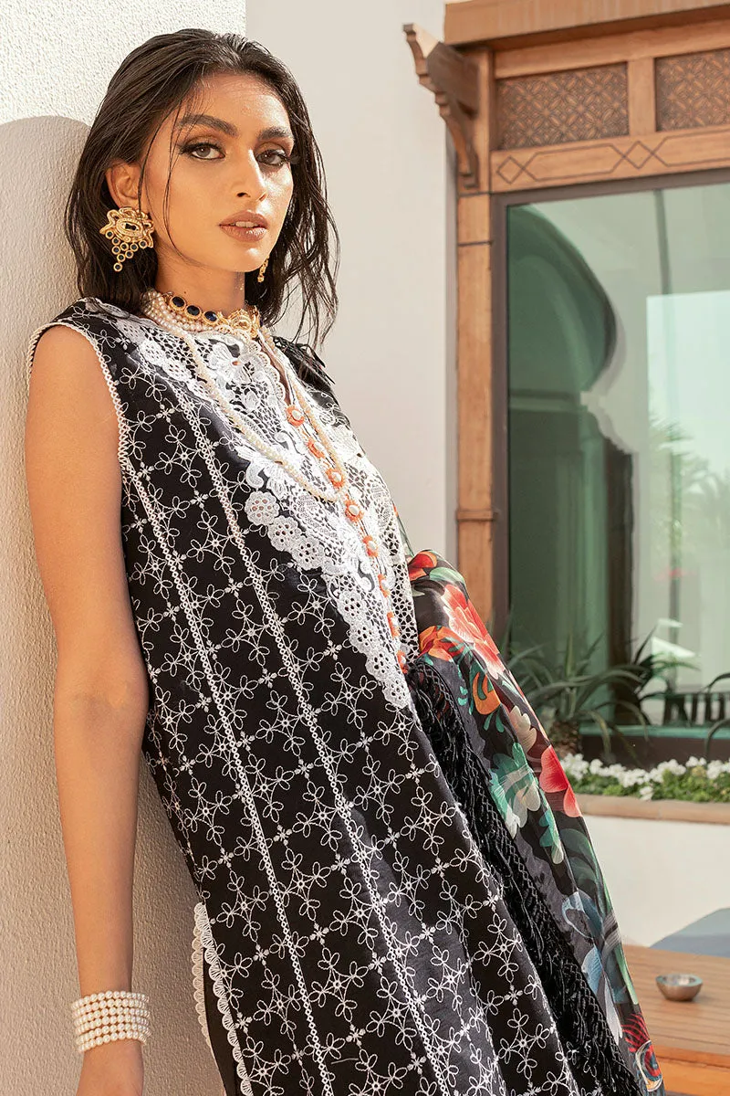 Dark Noir | Mushq Hemline Spring/Summer Lawn Collection 2022 | Unstitched Embroidered Lawn Suits