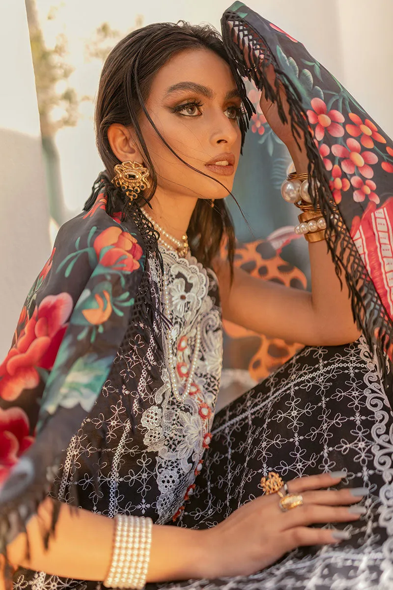 Dark Noir | Mushq Hemline Spring/Summer Lawn Collection 2022 | Unstitched Embroidered Lawn Suits