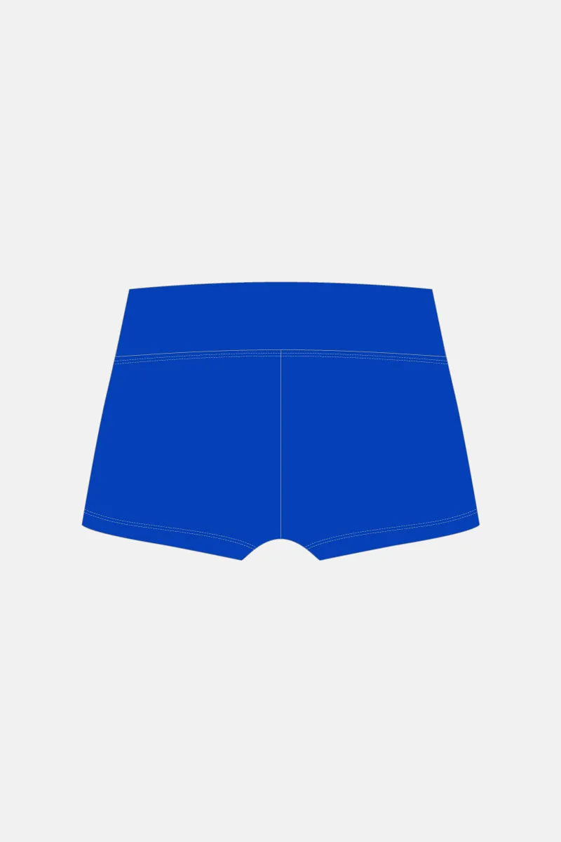 Dark Royal Wide Waistband Shorts