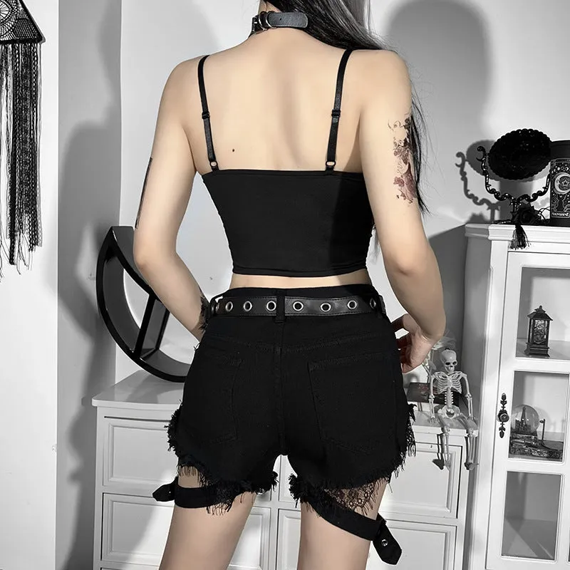 DARK STYLE LACE VEST UB98012
