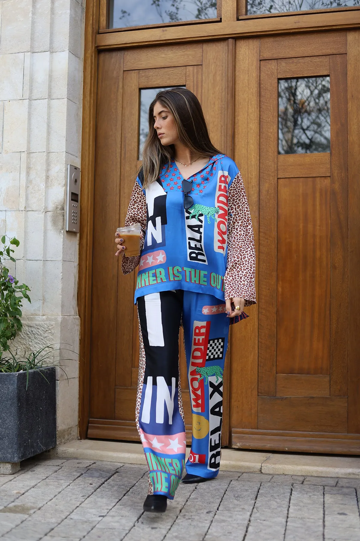 Denis Printed Pants