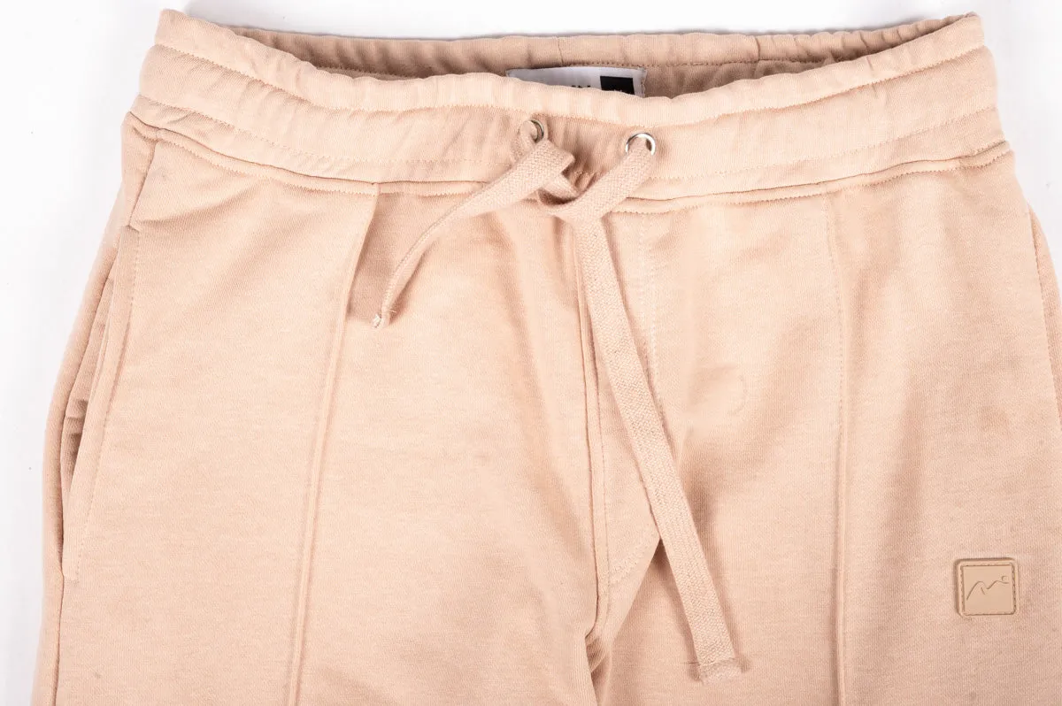 Desert Beige Move Cotton Joggers Pants