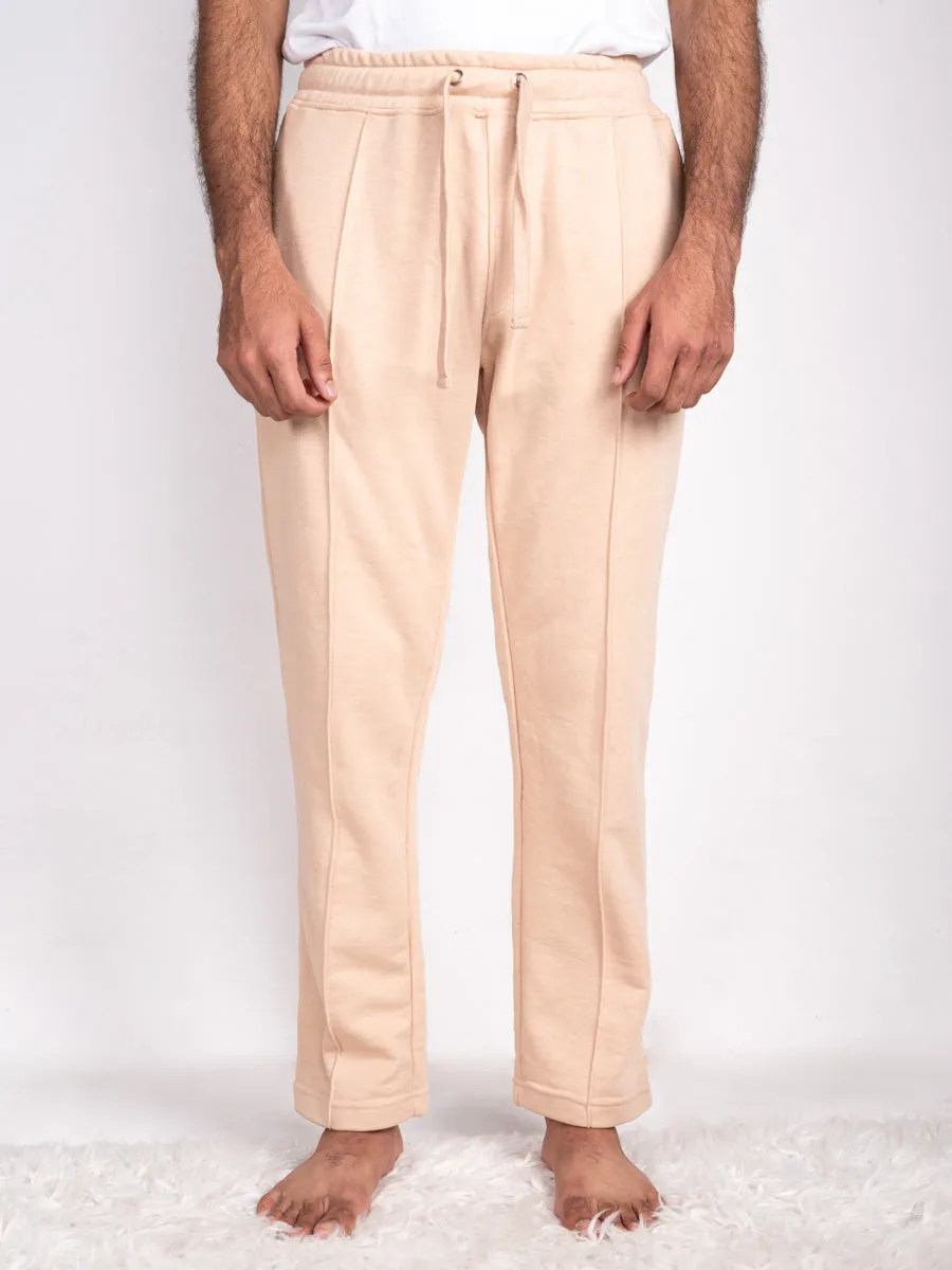 Desert Beige Move Cotton Joggers Pants